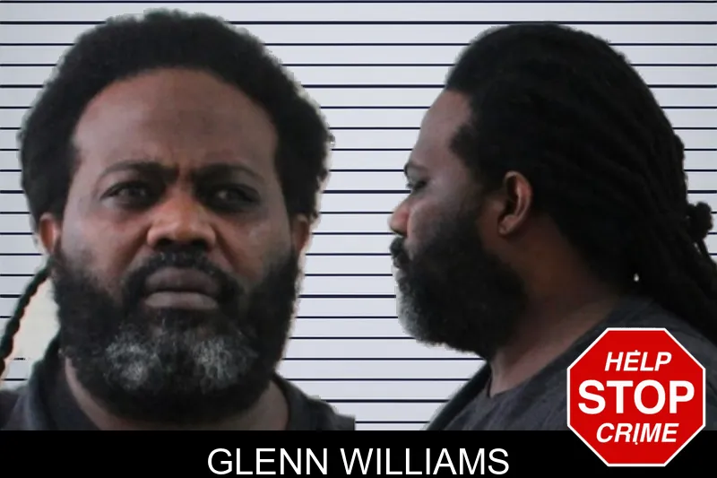 Glenn Williams mugshot