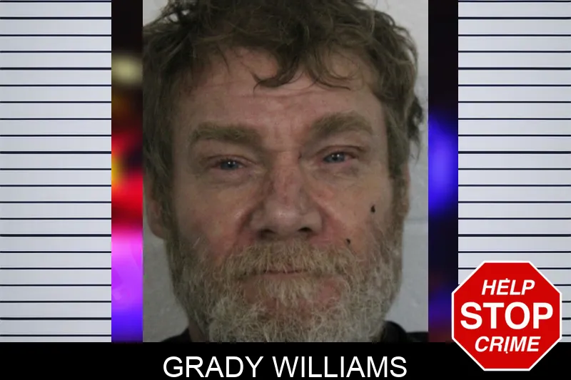 Grady Williams mugshot