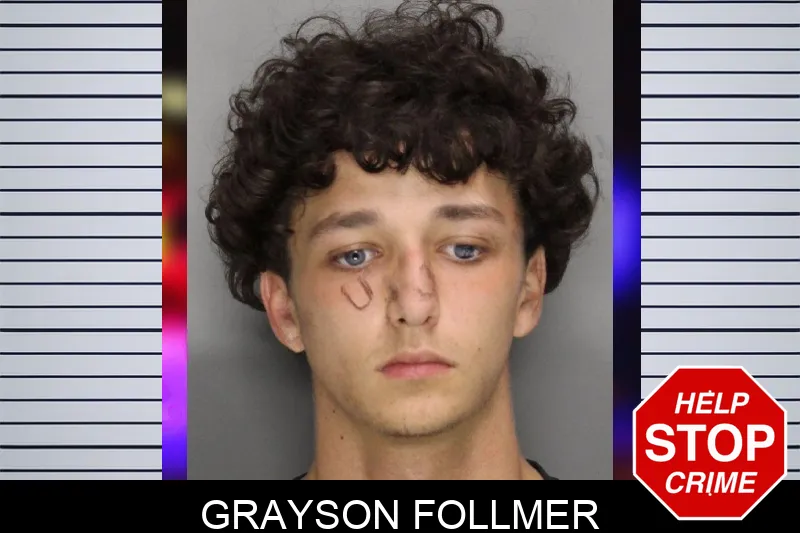 Grayson Follmer mugshot