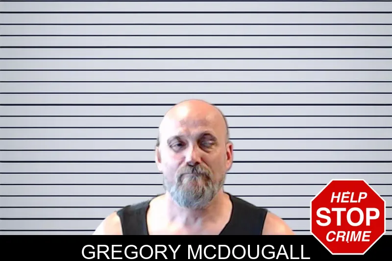 Gregory McDougall mugshot