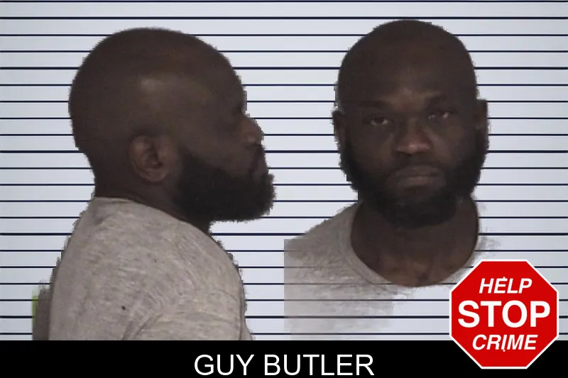 Guy Butler mugshot
