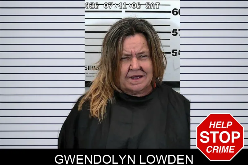 Gwendolyn Lowden mugshot