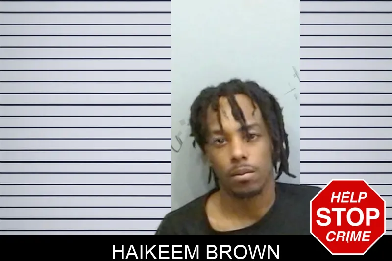 Haikeem Brown mugshot