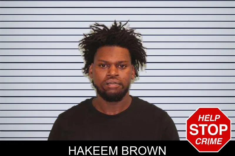 Hakeem Brown mugshot