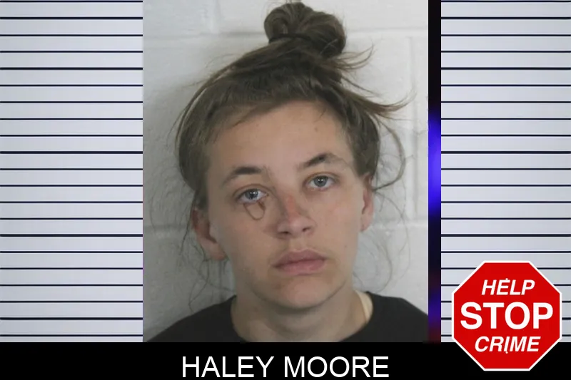 Haley Moore mugshot
