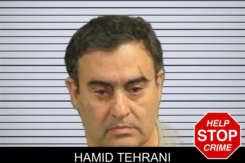 Hamid Tehrani mugshot