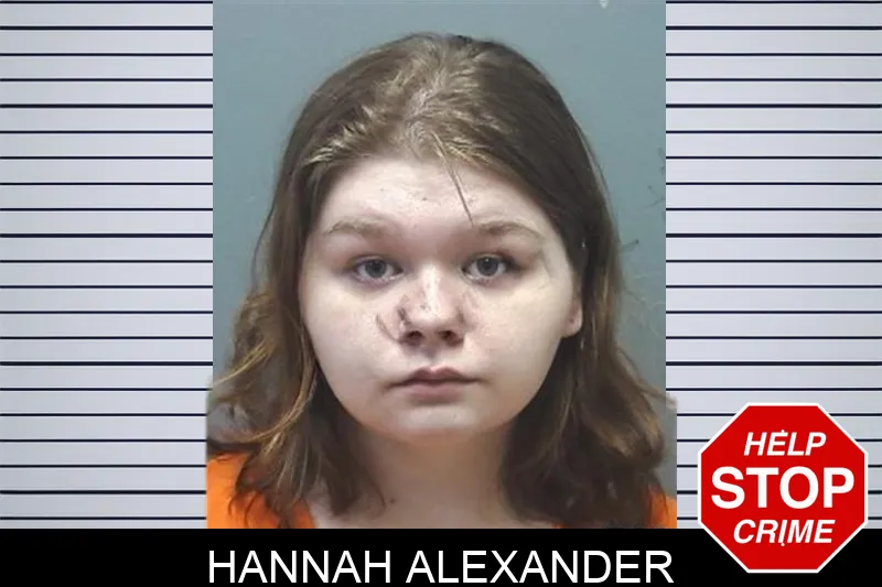 Hannah Alexander mugshot