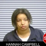 Hannah Campbell mugshot