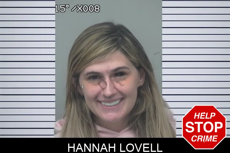 Hannah Lovell mugshot