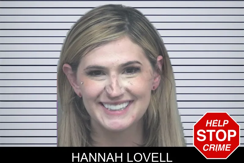 Hannah Lovell mugshot