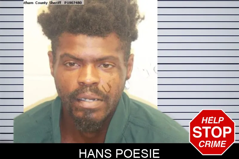 Hans Poesie mugshot