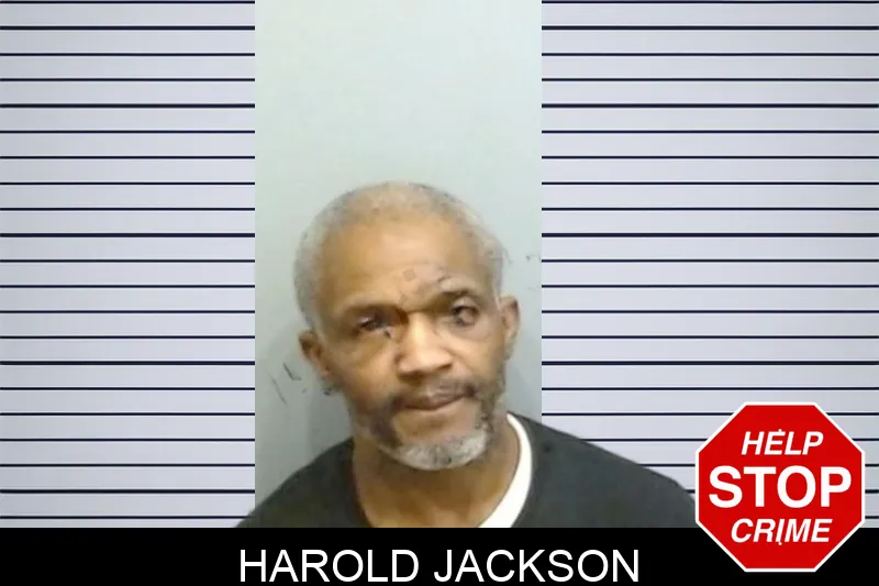 Harold Jackson mugshot