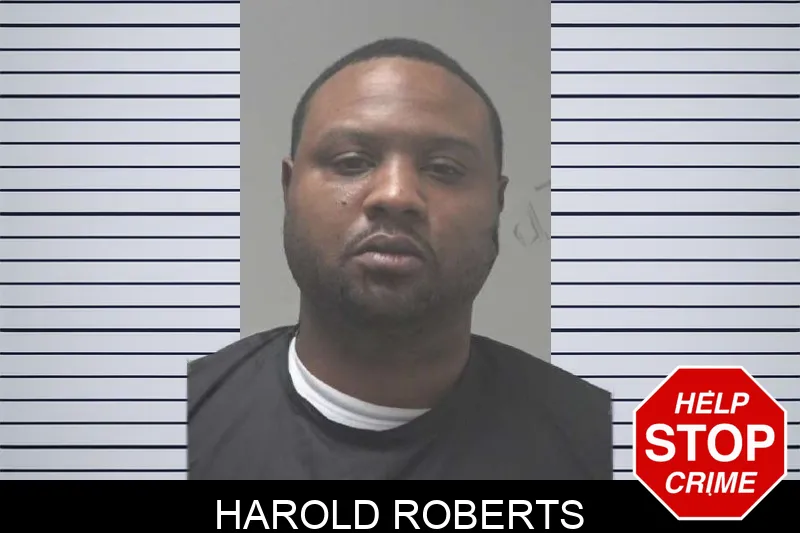 Harold Roberts mugshot