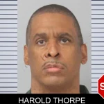 Harold Thorpe mugshot