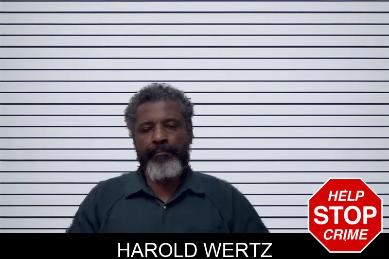 Harold Wertz mugshot