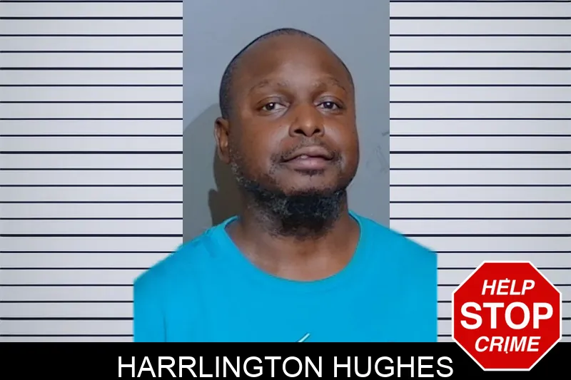 Harrlington Hughes mugshot