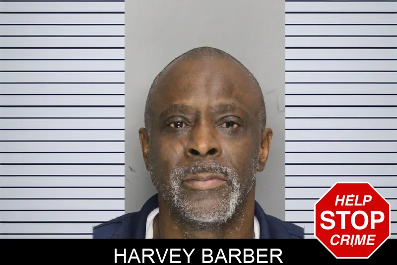 Harvey Barber mugshot