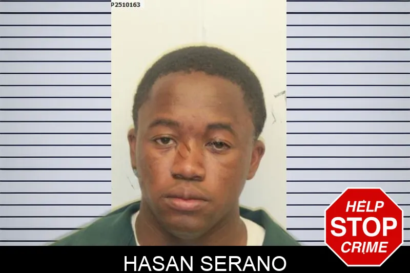 Hasan Serano mugshot