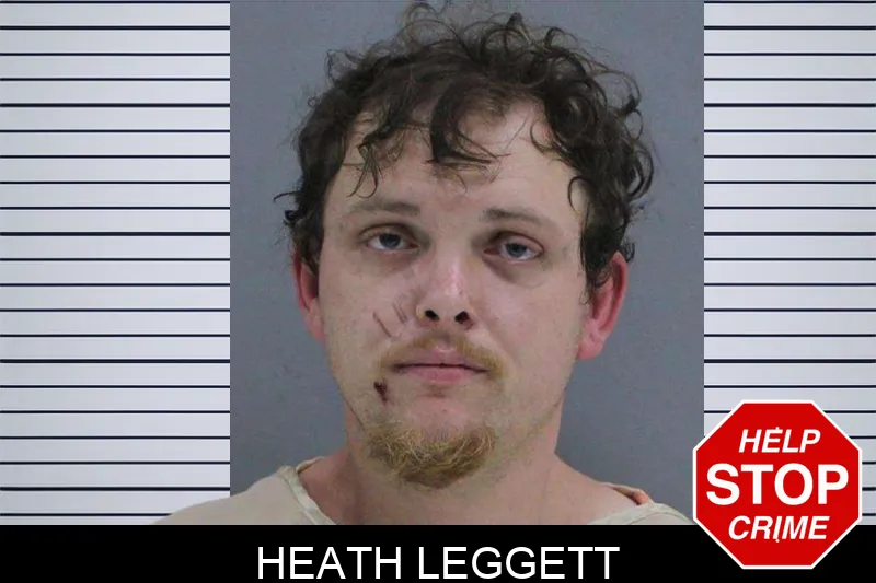 Heath Leggett mugshot