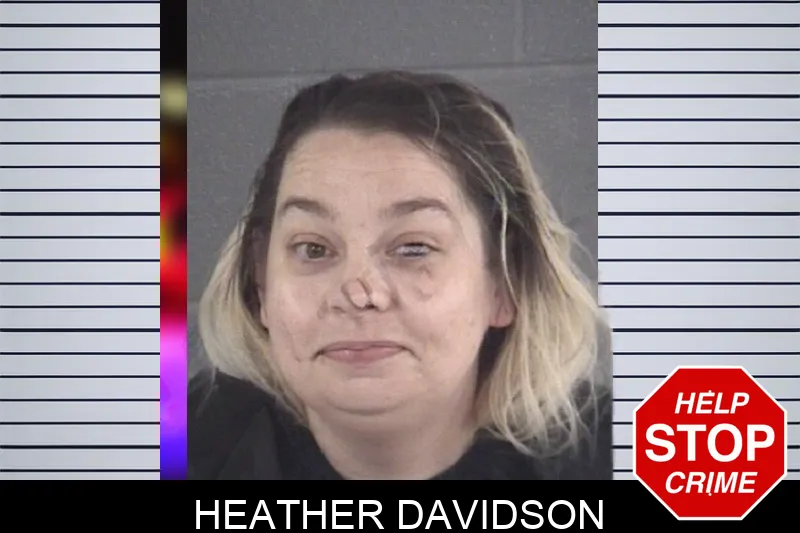 Heather Davidson mugshot