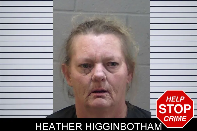 Heather Higginbotham mugshot