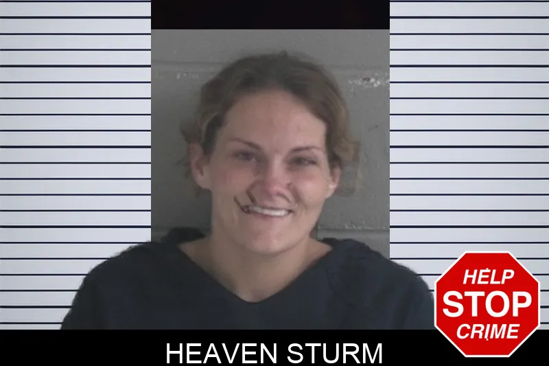 Heaven Sturm mugshot