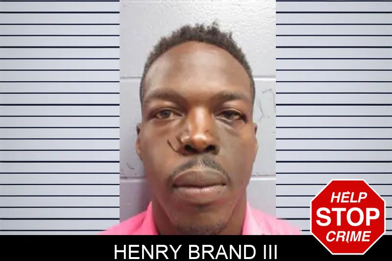 Henry Brand III mugshot