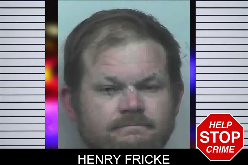 Henry Fricke mugshot