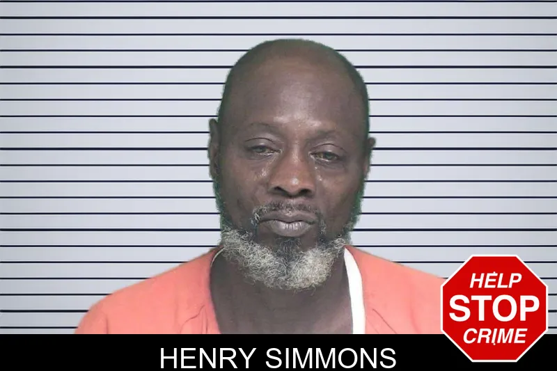 Henry Simmons mugshot