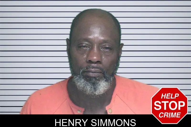 Henry Simmons mugshot