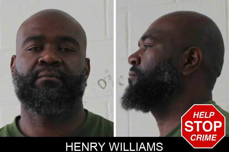 Henry Williams mugshot