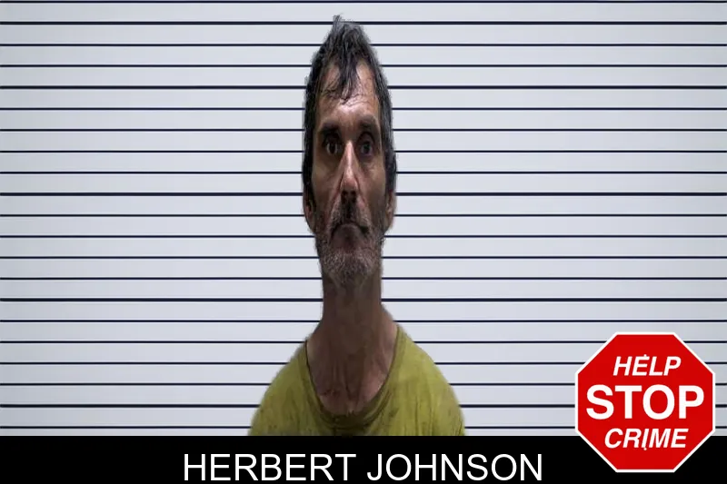 Herbert Johnson mugshot