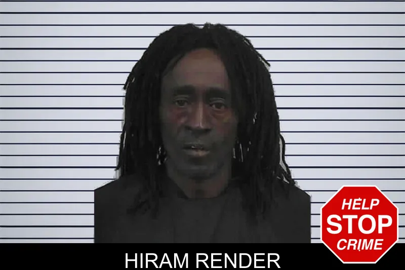 Hiram Render mugshot