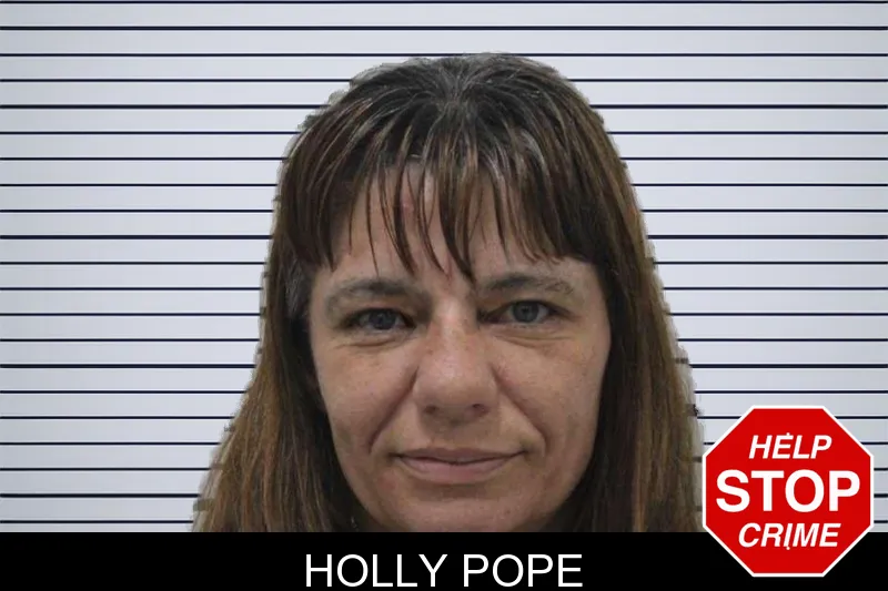 Holly Pope mugshot