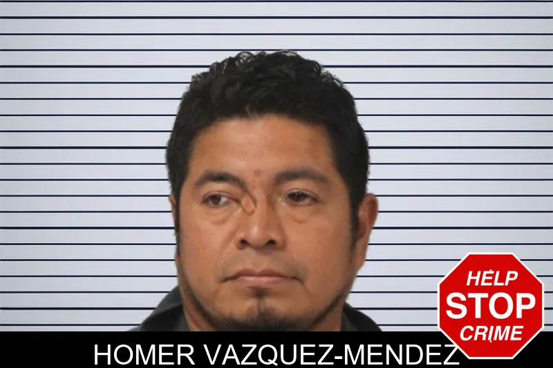 Homer Vazquez-Mendez mugshot
