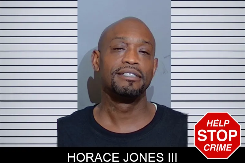 Horace Jones III mugshot