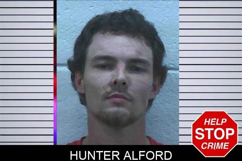 Hunter Alford mugshot