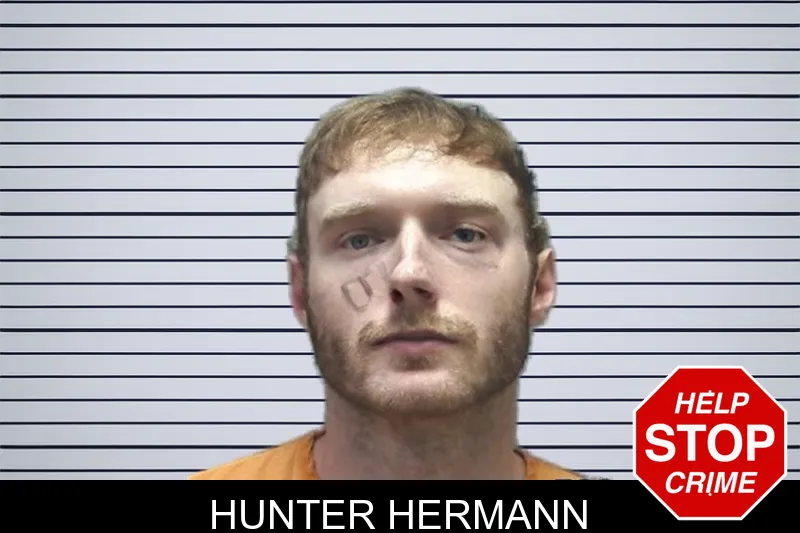 Hunter Hermann mugshot