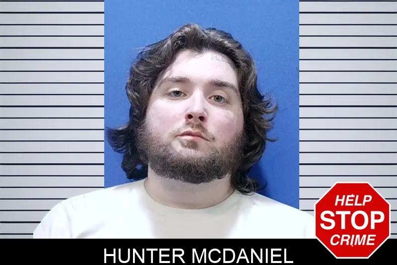 Hunter McDaniel mugshot