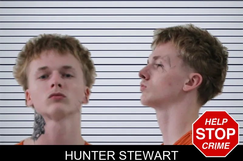 Hunter Stewart mugshot