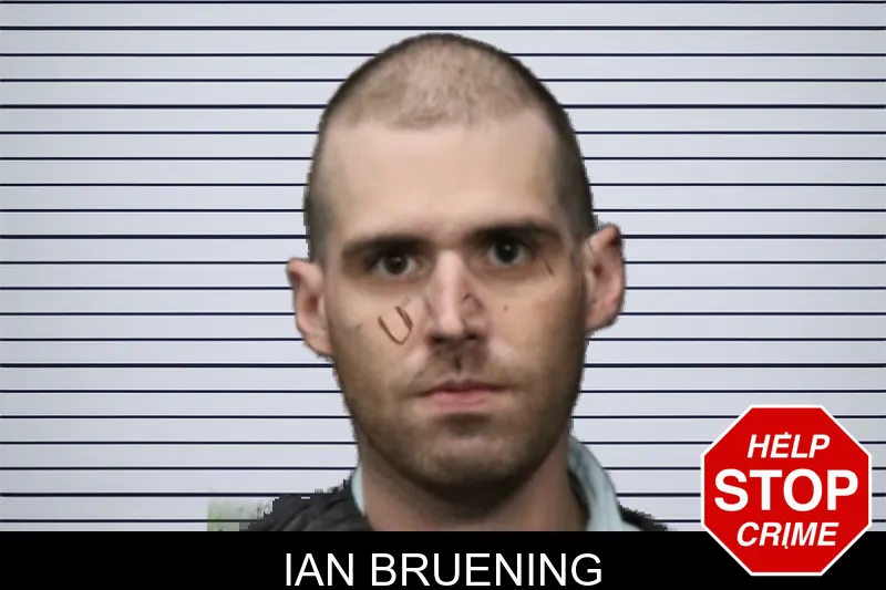 Ian Bruening mugshot