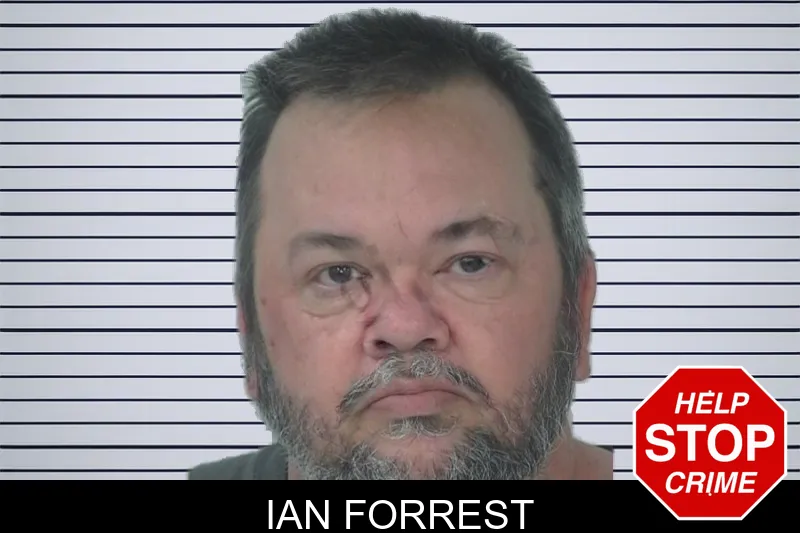Ian Forrest mugshot