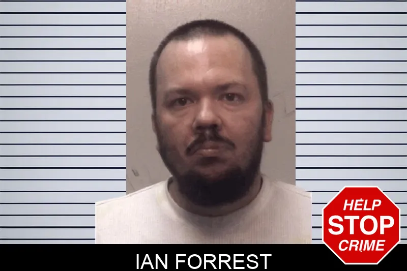Ian Forrest mugshot