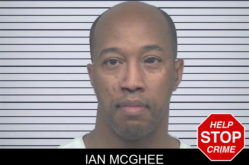 Ian McGhee mugshot