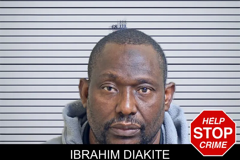 Ibrahim Diakite mugshot