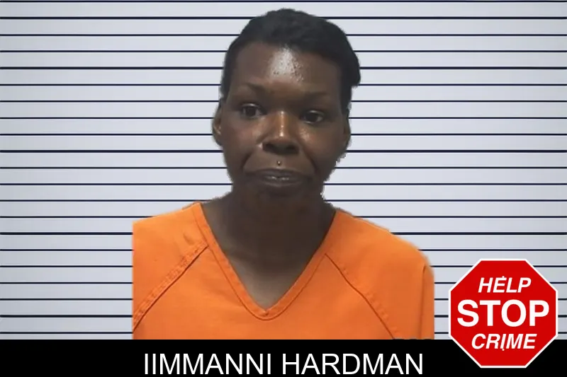 Iimmanni Hardman mugshot