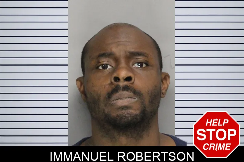 Immanuel Robertson mugshot
