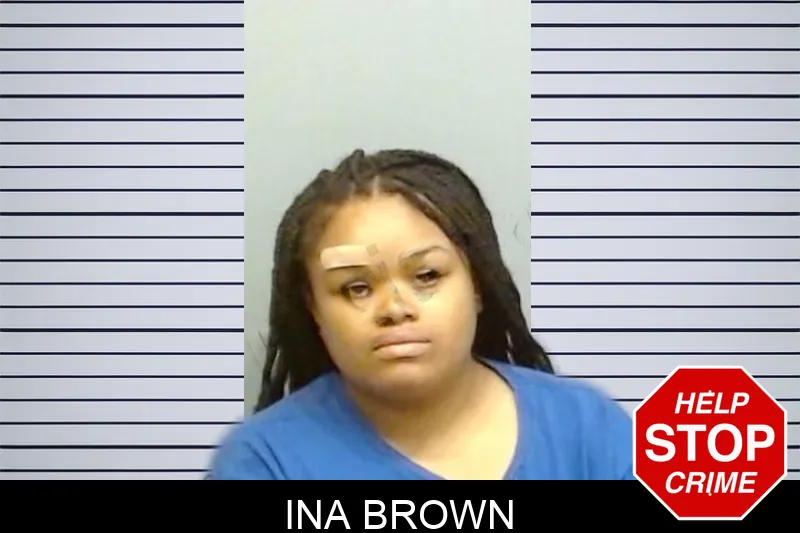 Ina Brown mugshot