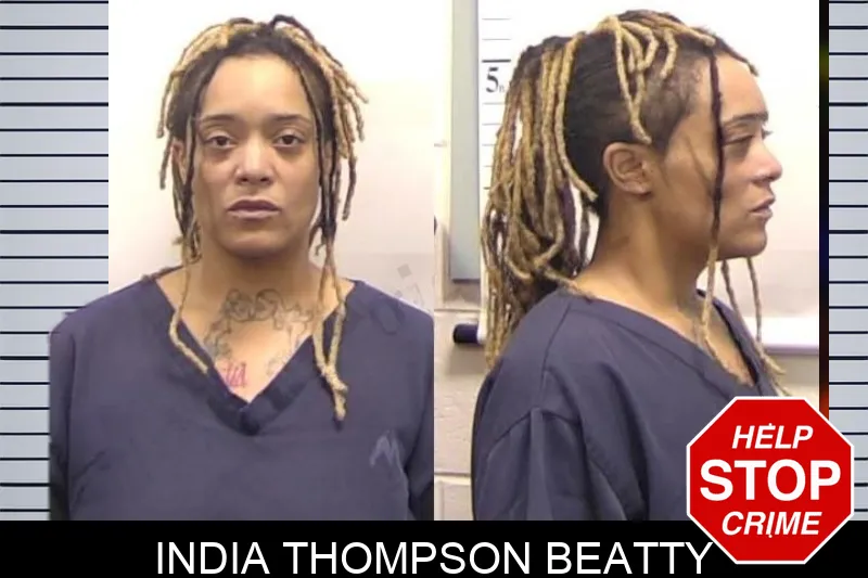 India Thompson Beatty mugshot