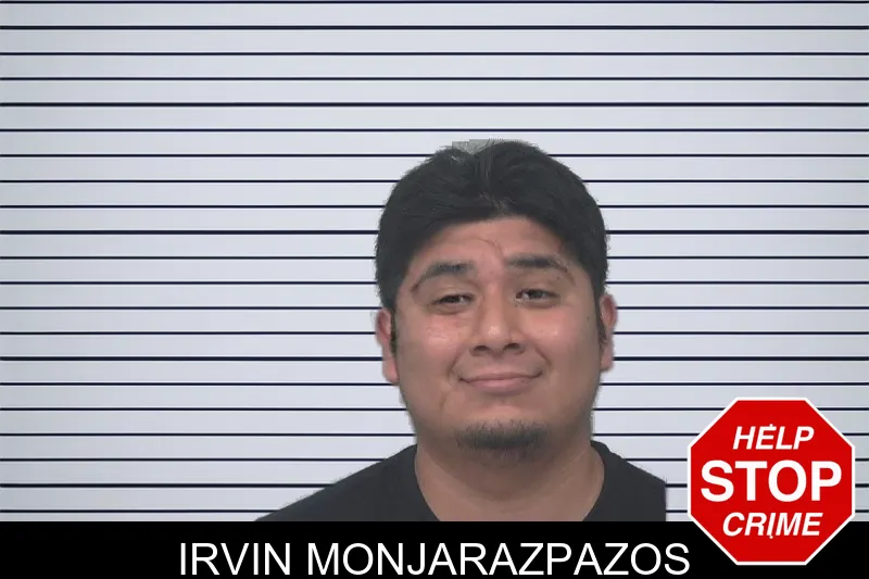 Irvin Monjarazpazos mugshot